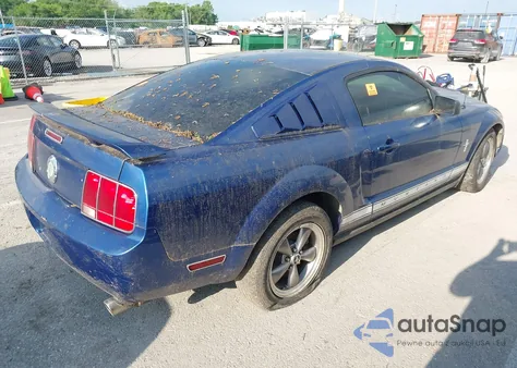 2006 Ford Mustang V6 из США, поврежденный, VIN 1ZVFT80N865251496